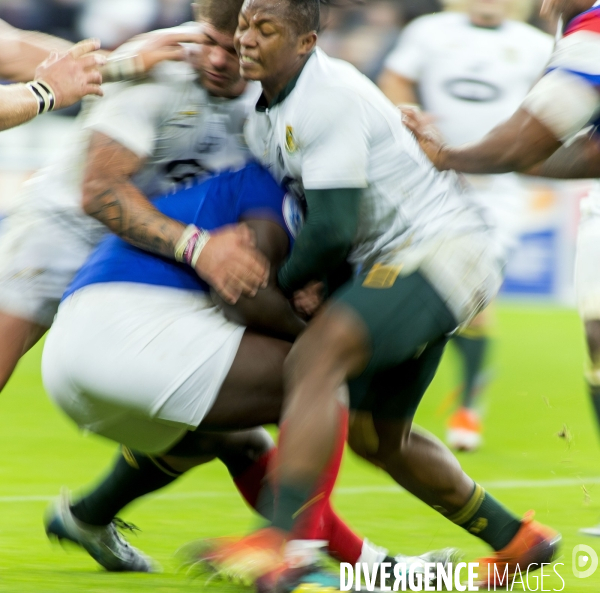 Rugby match France-Afrique du Sud