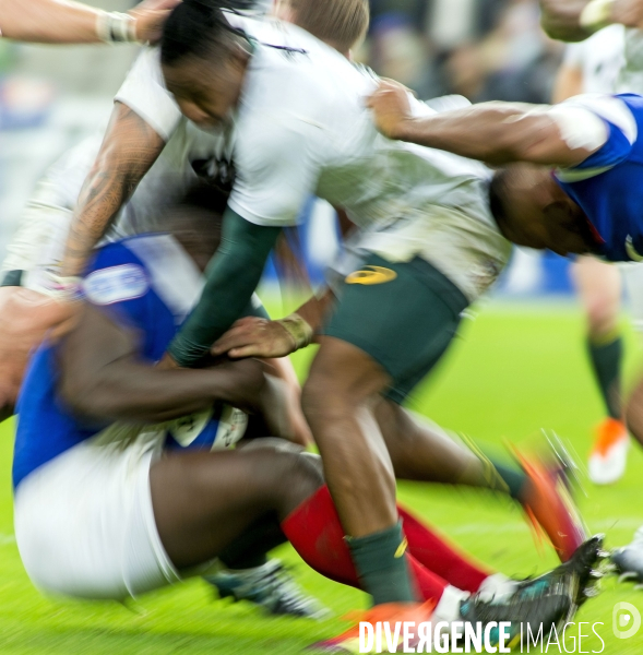 Rugby match France-Afrique du Sud