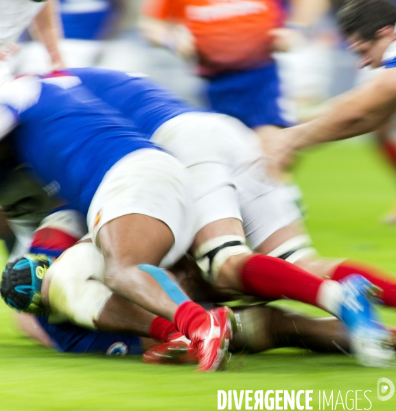 Rugby match France-Afrique du Sud