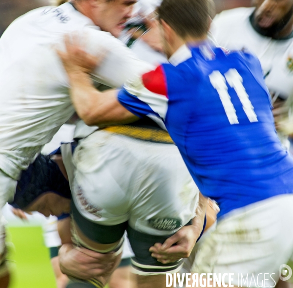 Rugby match France-Afrique du Sud