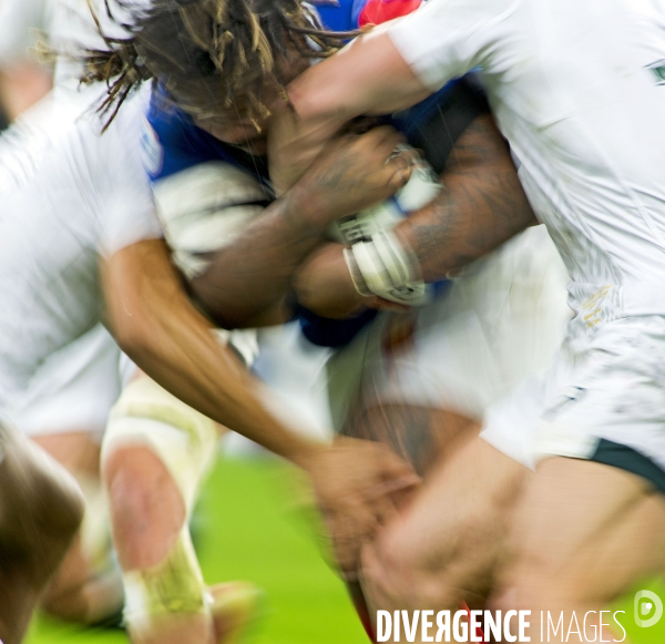 Rugby match France-Afrique du Sud