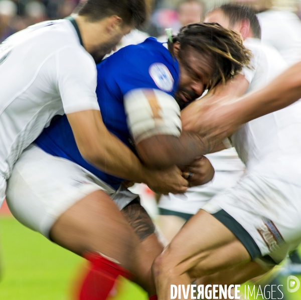 Rugby match France-Afrique du Sud