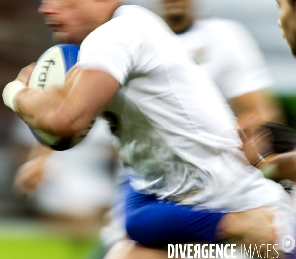 Rugby match France-Afrique du Sud
