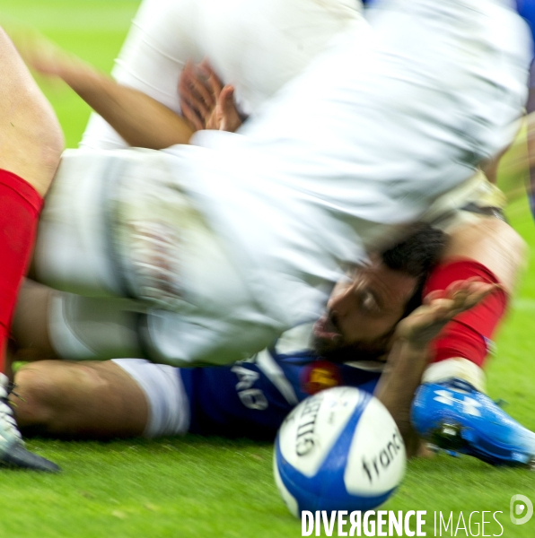 Rugby match France-Afrique du Sud
