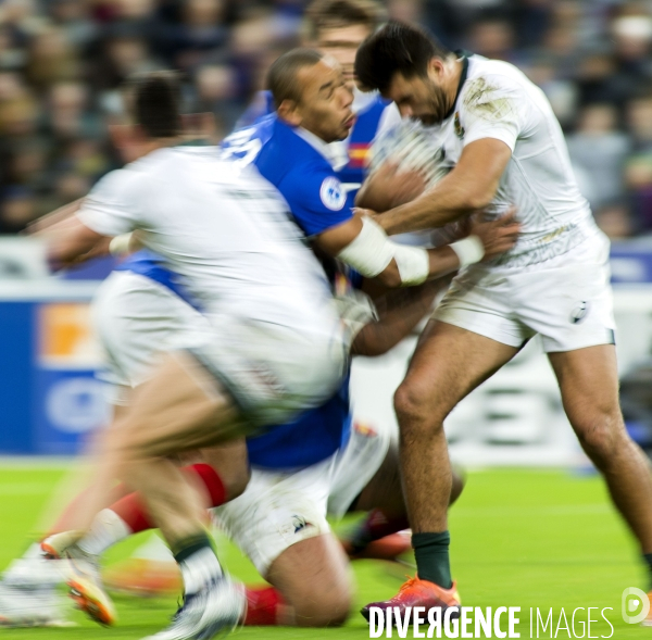 Rugby match France-Afrique du Sud