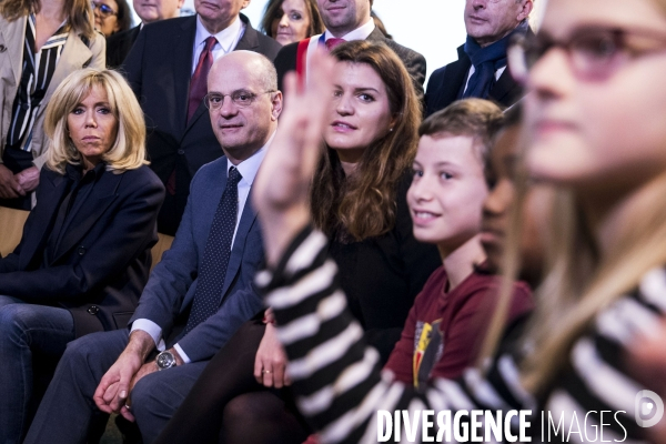 Brigitte MACRON, Jean-Michel BLANQUER et Marlène SCHIAPPA se mobilisent contre le harcèlement scolaire