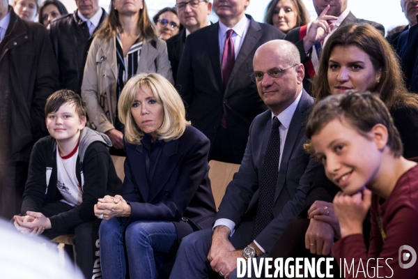 Brigitte MACRON, Jean-Michel BLANQUER et Marlène SCHIAPPA se mobilisent contre le harcèlement scolaire