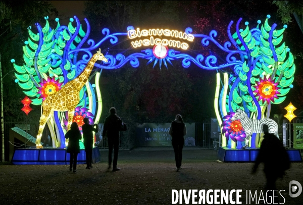 Premier Festival de Lumières au Jardin des Plantes