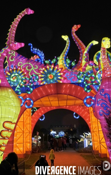 Premier Festival de Lumières au Jardin des Plantes