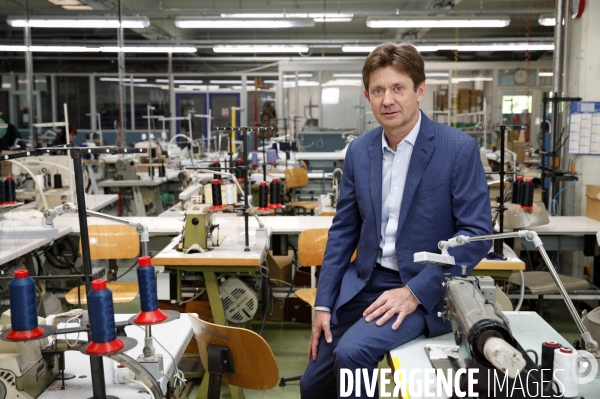 Dominique SEAU, PDG d Eminence, sous vêtements français.