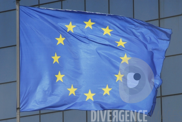 Illustration Europe : drapeau