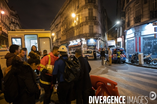 Evacuations d immeuble à Marseille