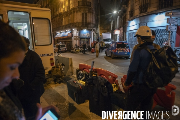 Evacuations d immeuble à Marseille