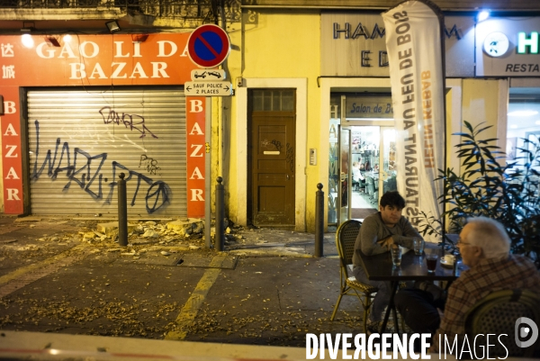 Evacuations d immeuble à Marseille