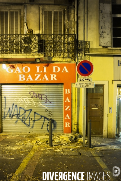 Evacuations d immeuble à Marseille