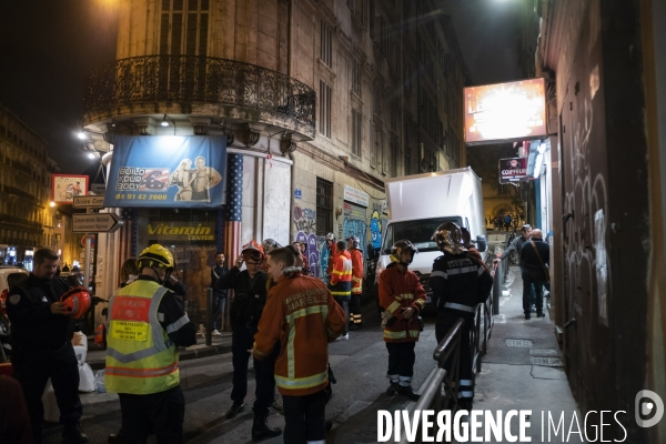 Evacuations d immeuble à Marseille
