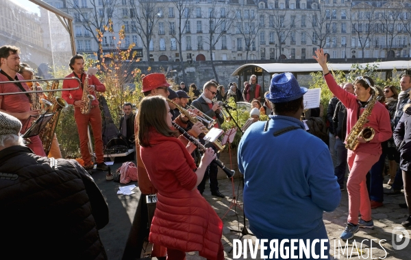 Les berges de Seine en fête
