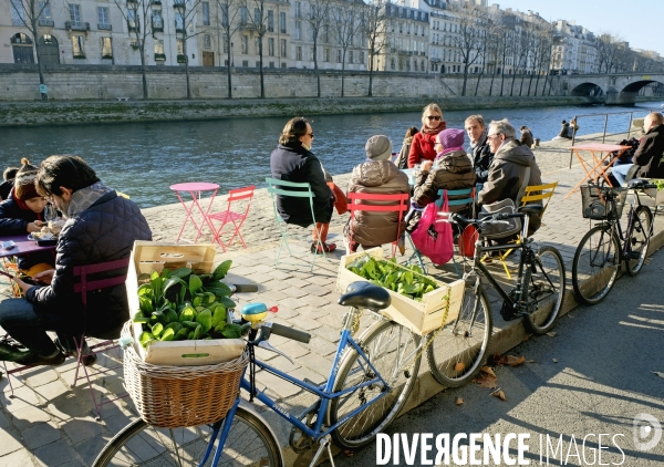 Les berges de Seine en fête