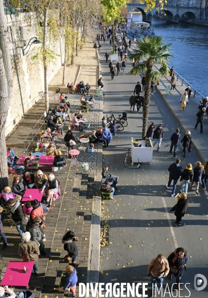 Les berges de Seine en fête
