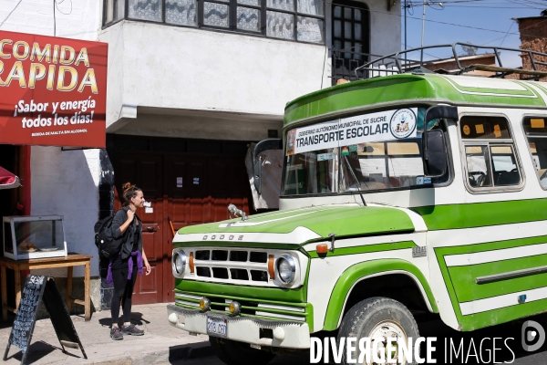 Vie quotidienne à Sucré, Bolivie