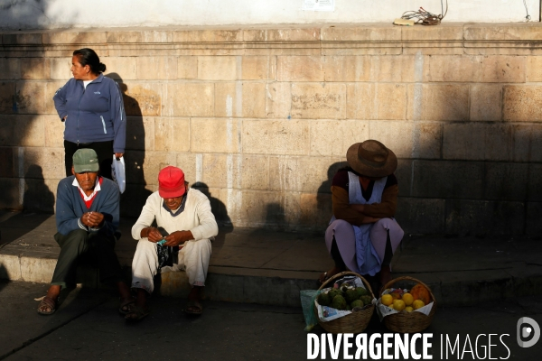 Vie quotidienne à Sucré, Bolivie