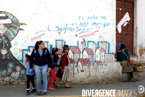 Vie quotidienne à Sucré, Bolivie
