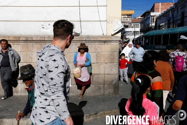 Vie quotidienne à Sucré, Bolivie