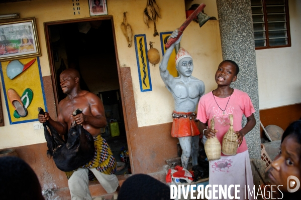 TOGO : Cultes vaudou de la Préfecture des Lacs