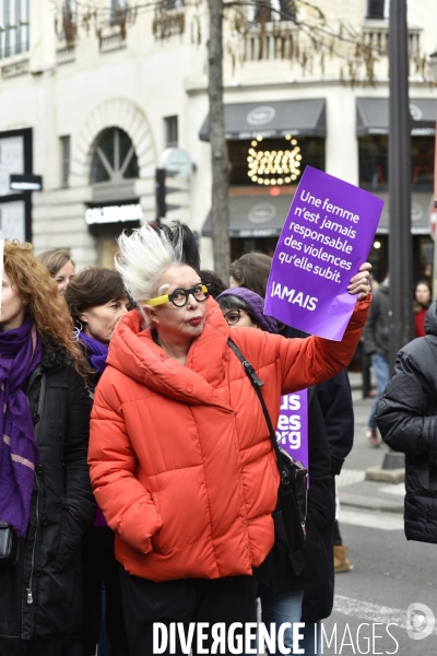 Manifestation contre les violences sexistes et sexuelles faites aux femmes, Paris