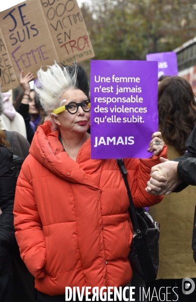 Manifestation contre les violences sexistes et sexuelles faites aux femmes, Paris