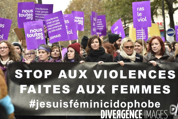 Manifestation contre les violences sexistes et sexuelles faites aux femmes, Paris