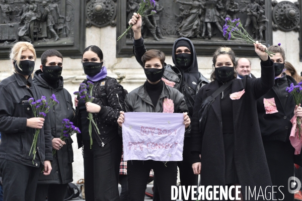 Manifestation contre les violences sexistes et sexuelles faites aux femmes, Paris