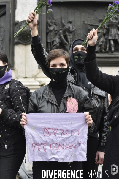 Manifestation contre les violences sexistes et sexuelles faites aux femmes, Paris