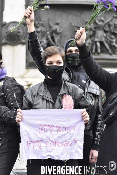 Manifestation contre les violences sexistes et sexuelles faites aux femmes, Paris