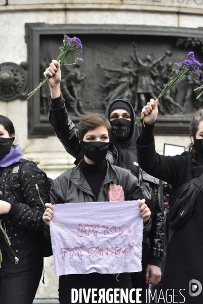 Manifestation contre les violences sexistes et sexuelles faites aux femmes, Paris