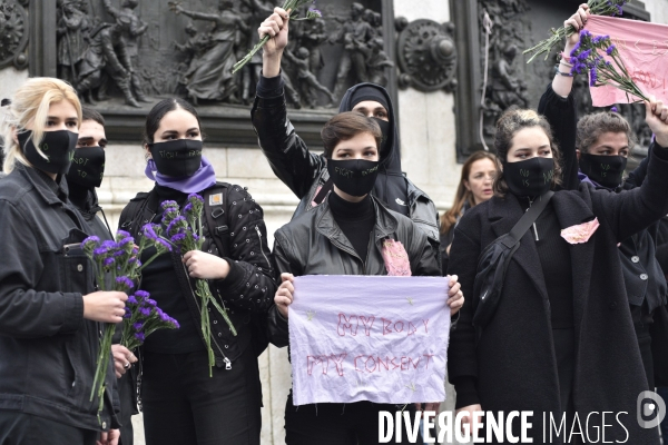 Manifestation contre les violences sexistes et sexuelles faites aux femmes, Paris