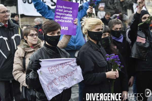 Manifestation contre les violences sexistes et sexuelles faites aux femmes, Paris