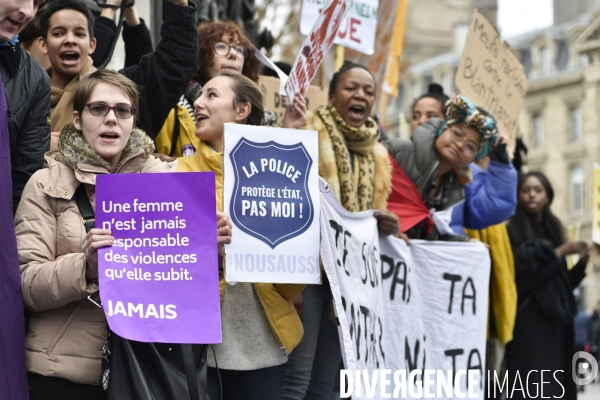 Manifestation contre les violences sexistes et sexuelles faites aux femmes, Paris