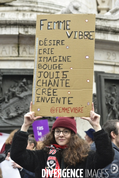 Manifestation contre les violences sexistes et sexuelles faites aux femmes, Paris