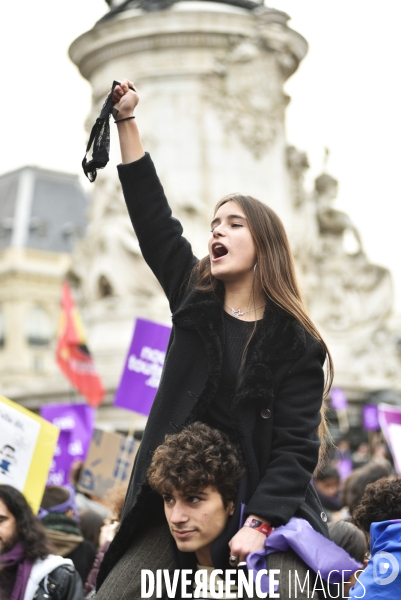 Manifestation contre les violences sexistes et sexuelles faites aux femmes, Paris