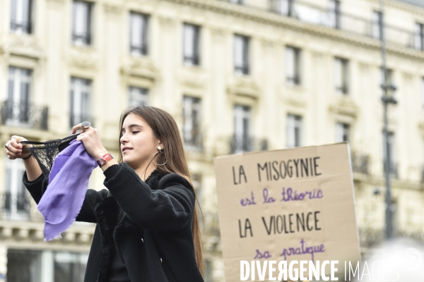 Manifestation contre les violences sexistes et sexuelles faites aux femmes, Paris