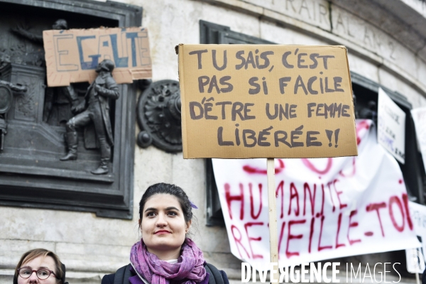 Manifestation contre les violences sexistes et sexuelles faites aux femmes, Paris