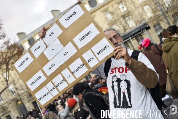 Manifestation contre les violences sexistes et sexuelles faites aux femmes, Paris