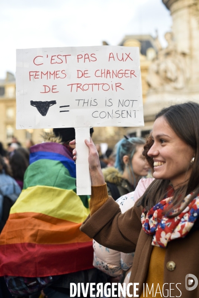 Manifestation contre les violences sexistes et sexuelles faites aux femmes, Paris