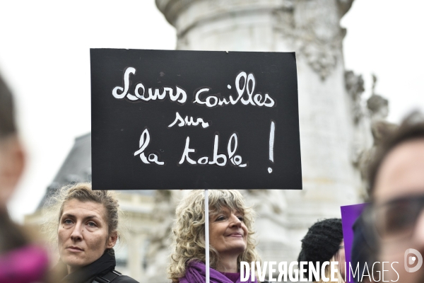 Manifestation contre les violences sexistes et sexuelles faites aux femmes, Paris