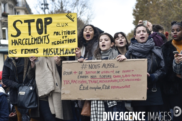 Manifestation contre les violences sexistes et sexuelles faites aux femmes, Paris