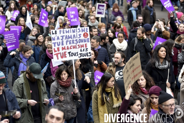 Manifestation contre les violences sexistes et sexuelles faites aux femmes, Paris