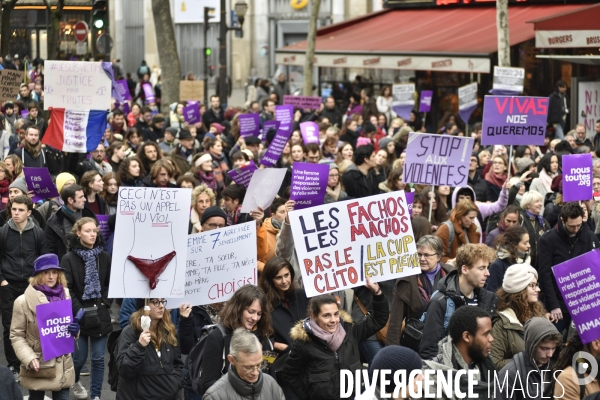 Manifestation contre les violences sexistes et sexuelles faites aux femmes, Paris