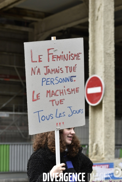 Manifestation contre les violences sexistes et sexuelles faites aux femmes, Paris