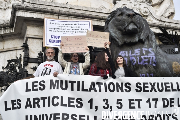 Manifestation contre les violences sexistes et sexuelles faites aux femmes, Paris